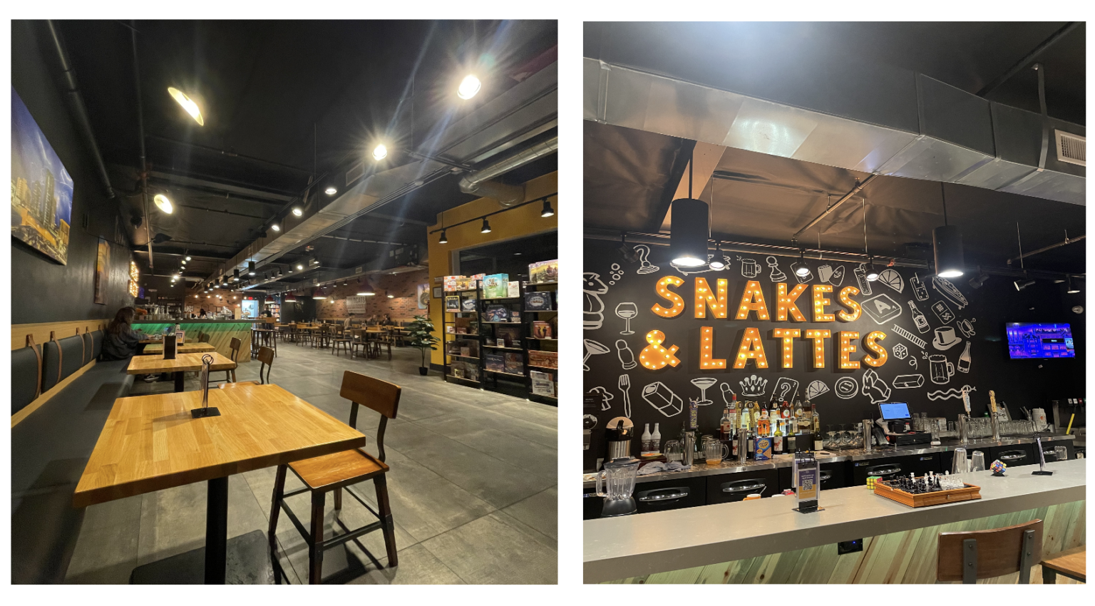 Snakes and Lattes: Not Your Typical "Restaurant" - Takes on Tucson